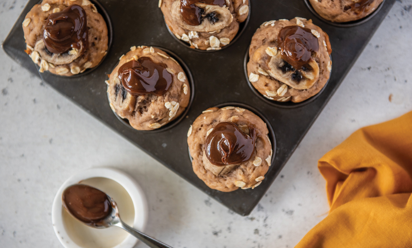 Banana Honey Muffins Capilano Honey