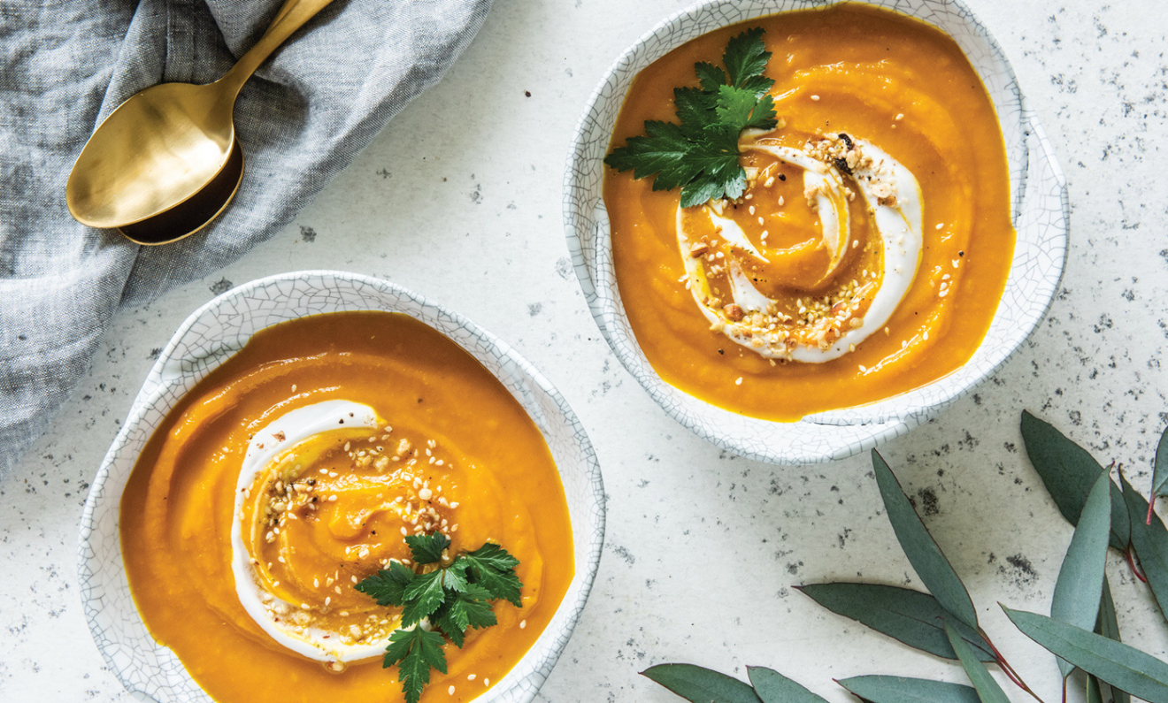 Honey Roasted Pumpkin, Carrot and Ginger Soup | Capilano Honey