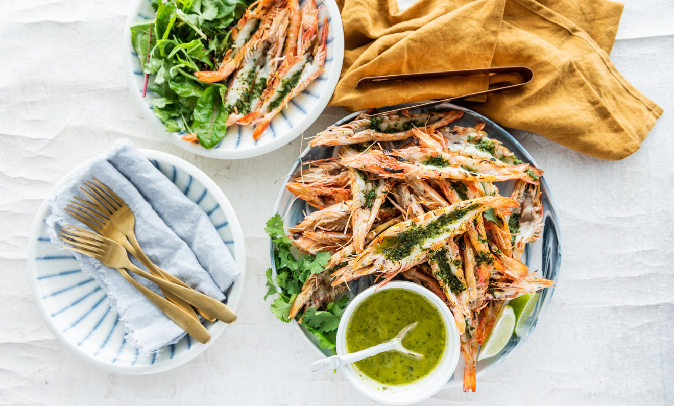 Margarita Honey Grilled Prawns | Capilano Honey