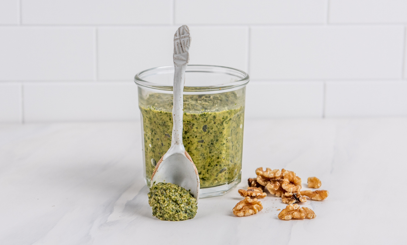 Honey Walnut Pesto | Capilano Honey