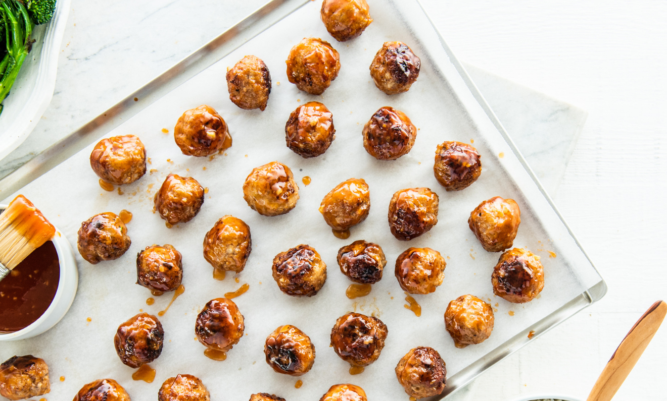 Sriracha Honey Sweet and Sour Meatballs | Capilano Honey