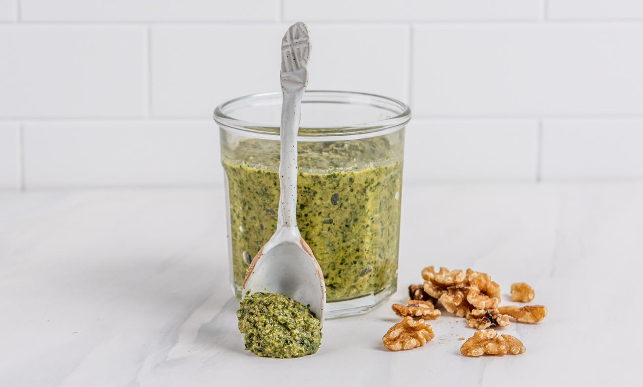 Honey Walnut Pesto | Capilano Honey