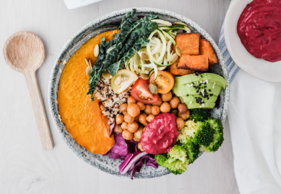 Superfood Rainbow Bowl with Manuka Magic Dressing | Capilano Honey