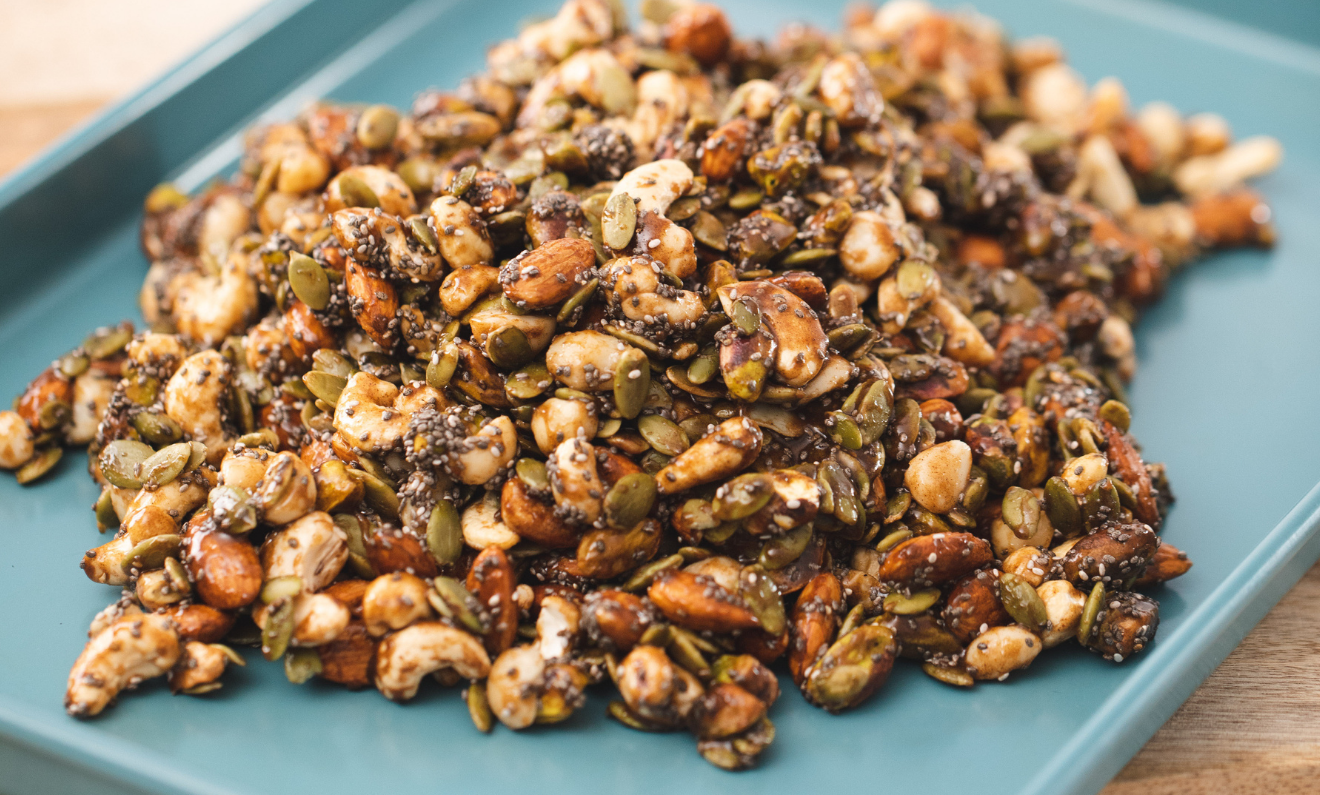 Honey Spiced Roasted Nuts | Capilano Honey