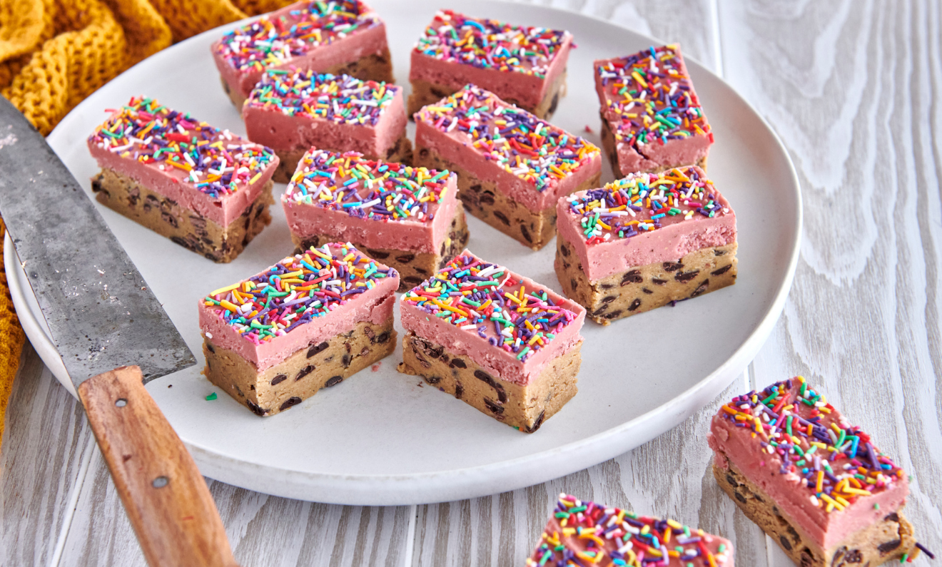 No Bake Cookie Dough Bars | Capilano Honey