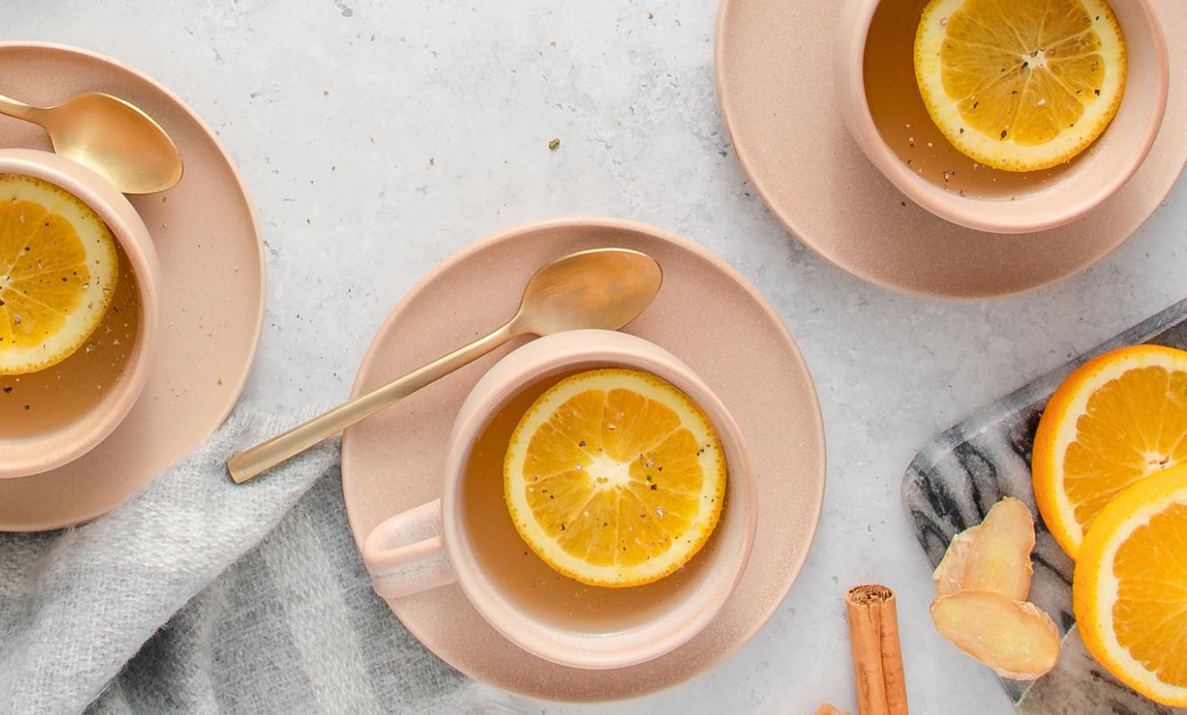 Cinnamon Orange and Manuka Honey Tea Capilano Honey