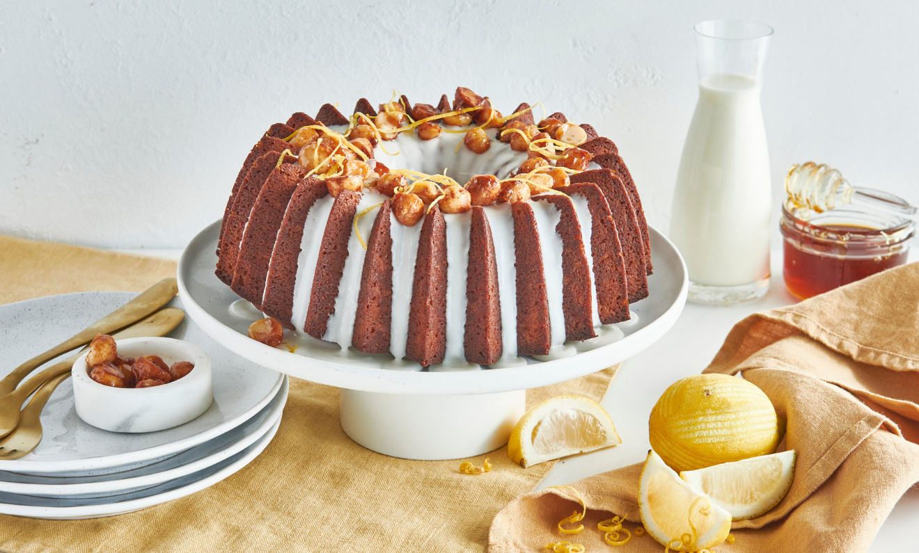 Lemon, Honey and Yoghurt Bundt Cake | Capilano Honey