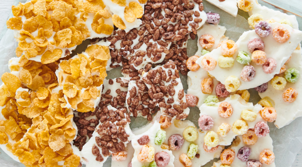 Honey Yoghurt Cereal Bark | Capilano Honey